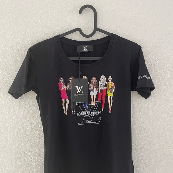 Louis Vuitton black T-shirt size M new one - Picture 8 of 8